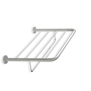 Wall Mounted Satin Nickel Towel Rack
