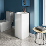 Concorde One Piece Pedestal Sink