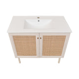 Classe 36" Bathroom Vanity in White Oak