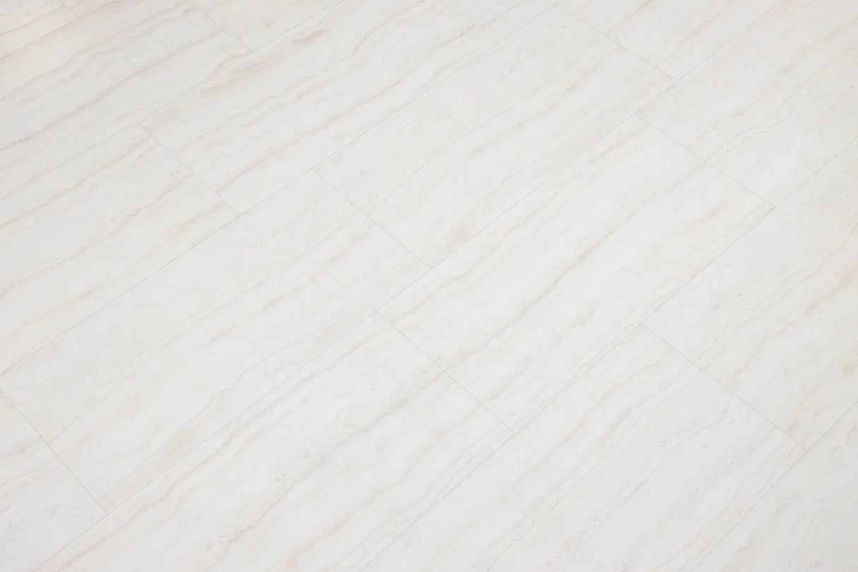 CALI Salt Point Travertine Shorebreak Laminate Tile Extra Wide Click (Covers 15.5 SQFT) 7701000300