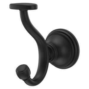 Tisbury Robe Hook in Spot Defense Matte Black