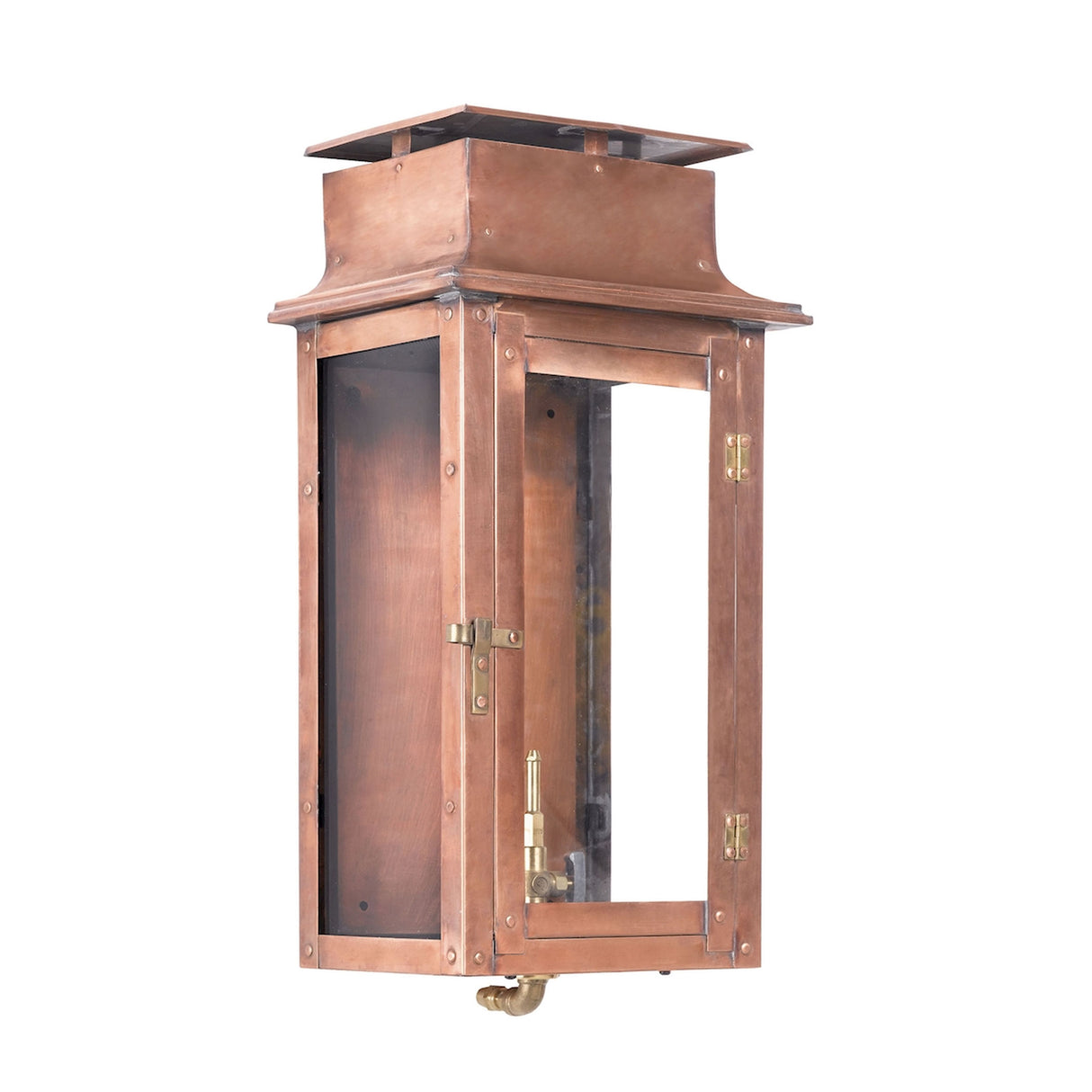 Elk 7941-WPL Maryville Gas Outdoor Wall Lantern in Aged Copper