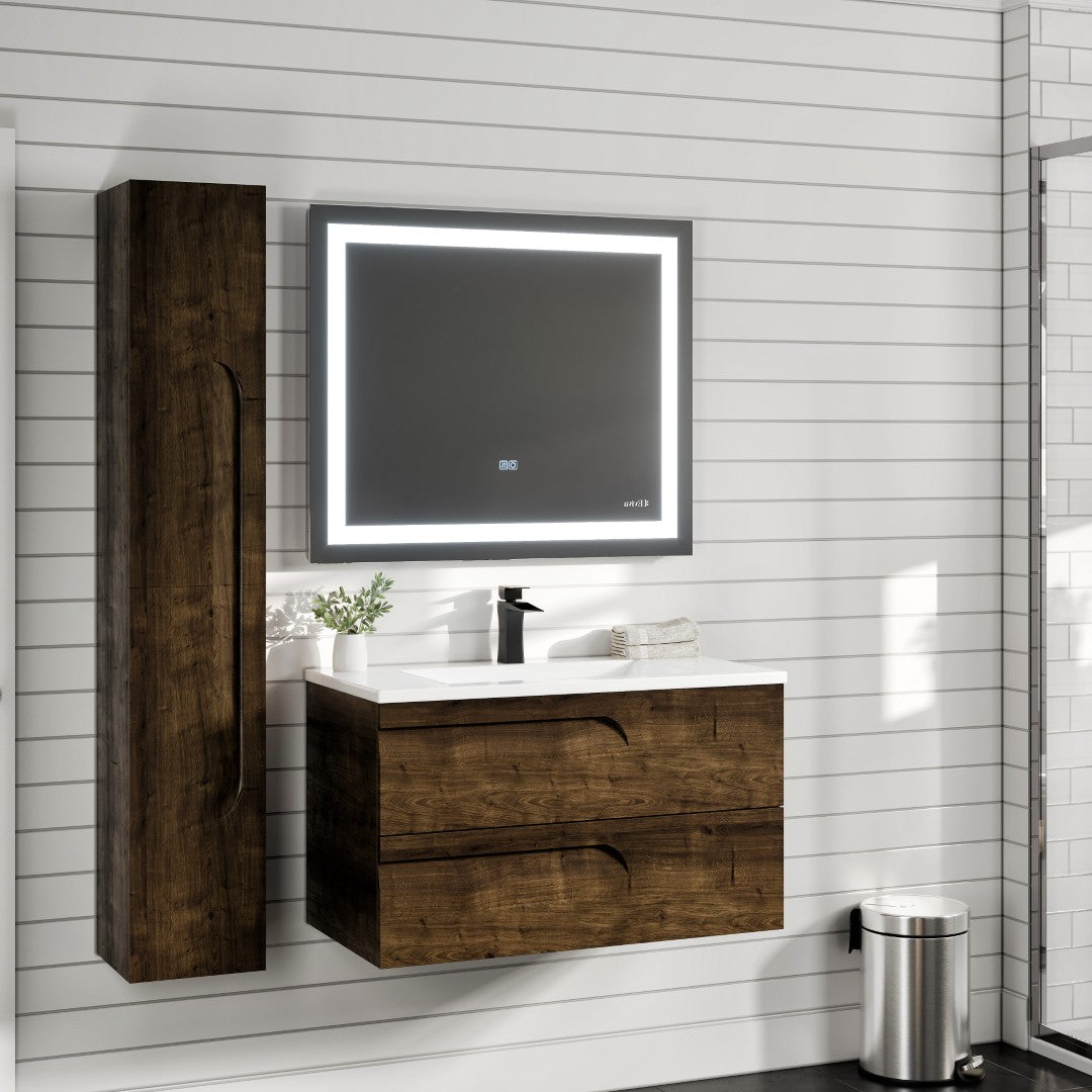 Eviva Lite 36" x 30" Rectangular Frameless Mirror