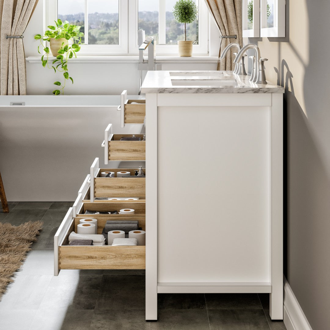 Eviva Aberdeen 60 White Bathroom Vanity