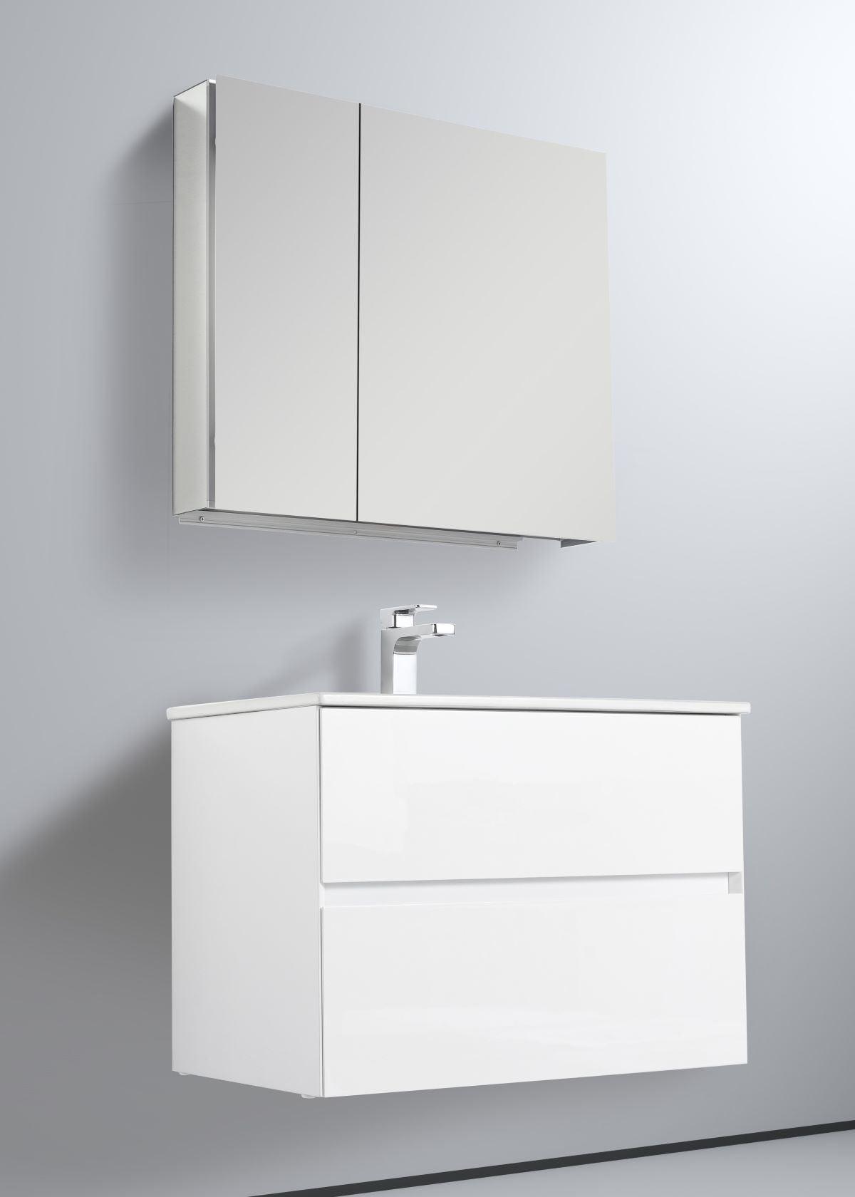 Blossom Assisi 30" Vanity - Eco-Friendly Modern Minimalist Design with Soft-Closing Drawers