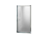 MAAX 136626-970-084-000 Pivolok 25-26 ¾ x 64 ½ in. Pivot Shower Door for Alcove Installation with Raindrop glass in Chrome
