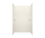 Swanstone TSMK84-3662 36 x 62 x 84 Swanstone Traditional Subway Tile Glue up Shower Wall Kit in Tahiti White TSMK843662.011