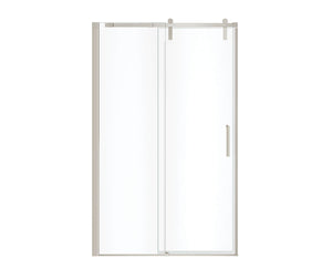MAAX 137680-900-305-000 Outback 43 ¼ - 46 ½ x 70 ½ in. 8mm Sliding Shower Door for Alcove Installation with Clear glass in Brushed Nickel