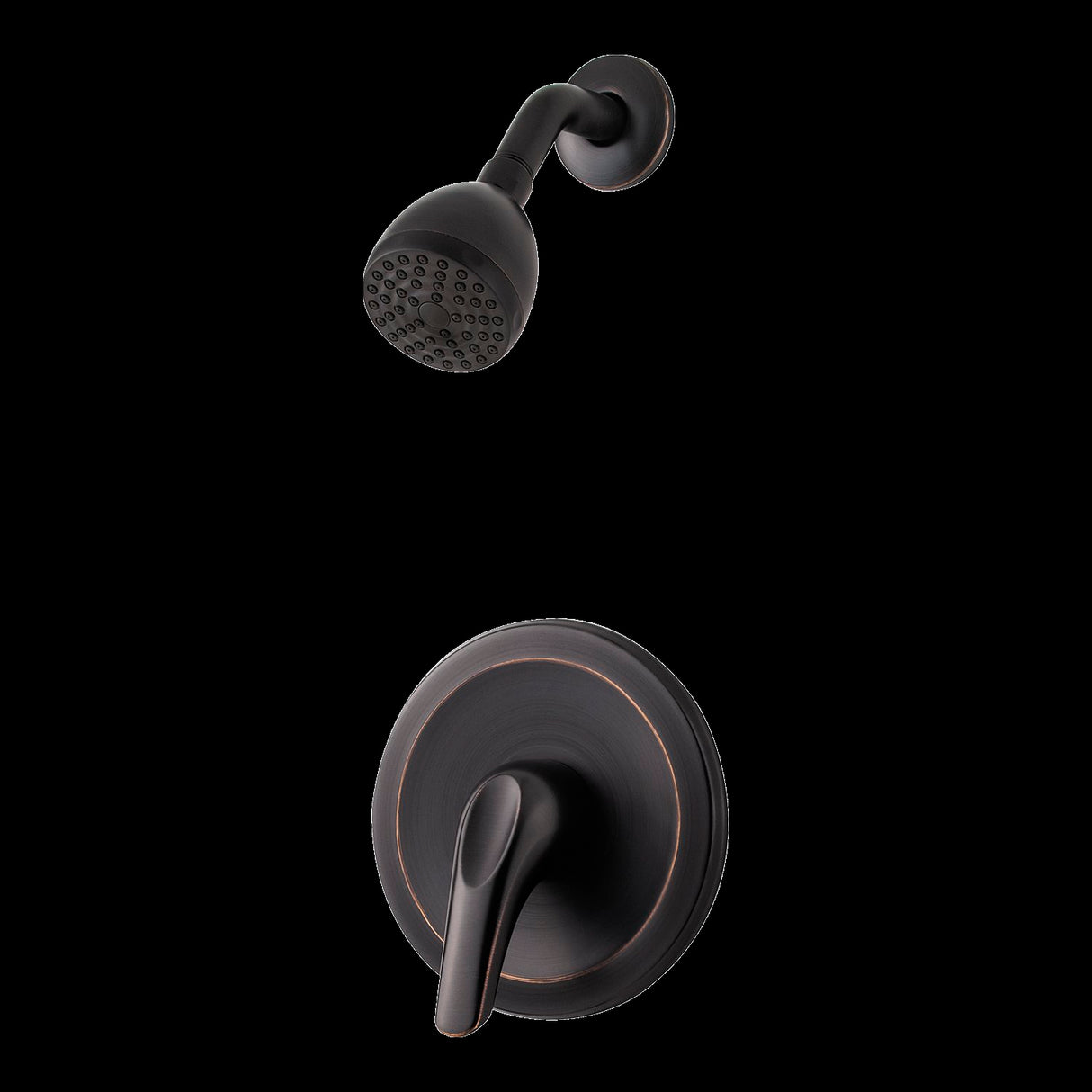 Pfirst Series Shower Only Trim Kit in Tuscan Bronze