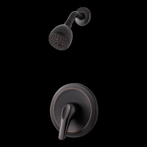 Pfirst Series Shower Only Trim Kit in Tuscan Bronze