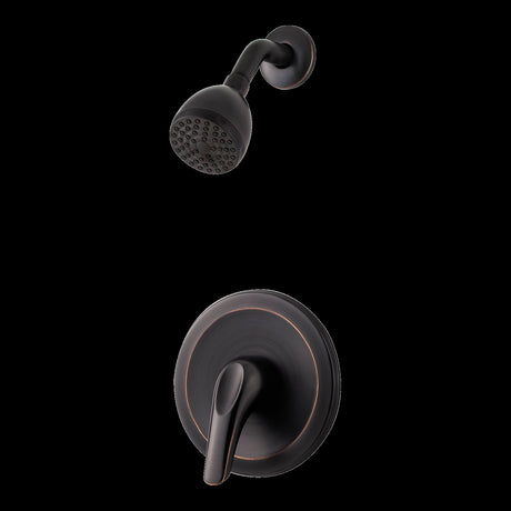 Pfirst Series Shower Only Trim Kit in Tuscan Bronze