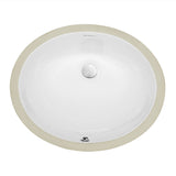 Monaco 18 Oval Under-Mount Bathroom Sink