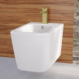 Concorde Bidet Faucet in Brushed Gold