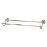 Tisbury 24" Double Towel Bar in Brushed Nickel