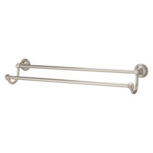Tisbury 24" Double Towel Bar in Brushed Nickel