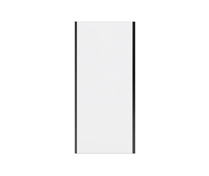 MAAX 135240-900-340-000 Connect Pro Return Panel for 36 in. Base with Clear glass in Matte Black
