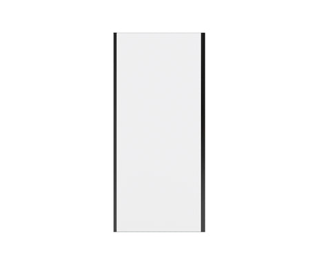 MAAX 135240-900-340-000 Connect Pro Return Panel for 36 in. Base with Clear glass in Matte Black