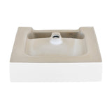 Concorde 21" Two-Piece Wall-Mount Bathroom Sink