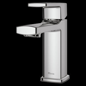 Deckard Single Control 4" Centerset Bathroom Faucet in Polished Chrome