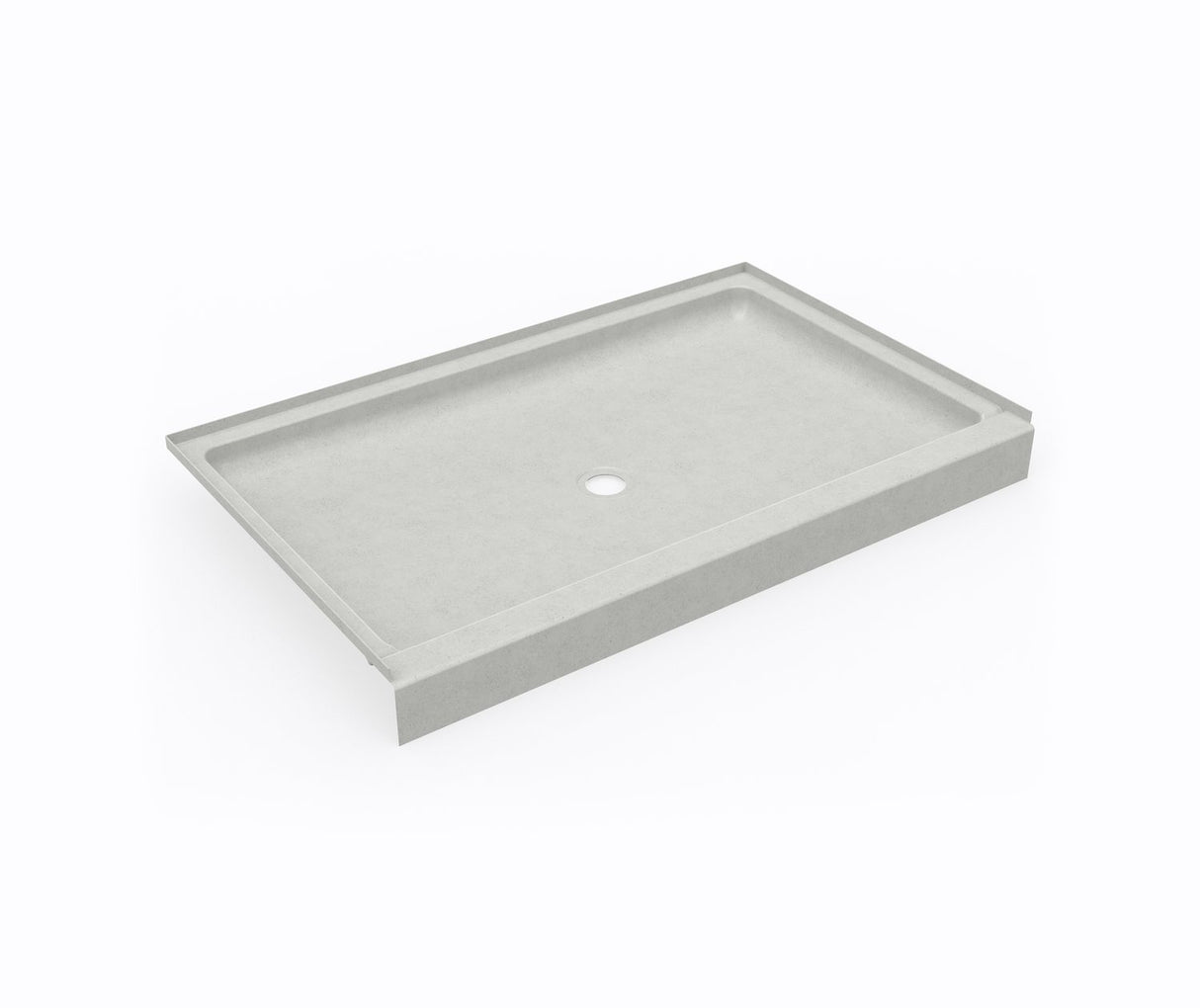 Swanstone SS-3454 34 x 54 Swanstone Alcove Shower Pan with Center Drain Birch SF03454MD.226