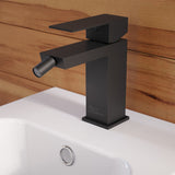 Concorde Bidet Faucet in Matte Black