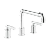 Avallon 8 in. Widespread, Sleek Handle, Bathroom Faucet in Chrome