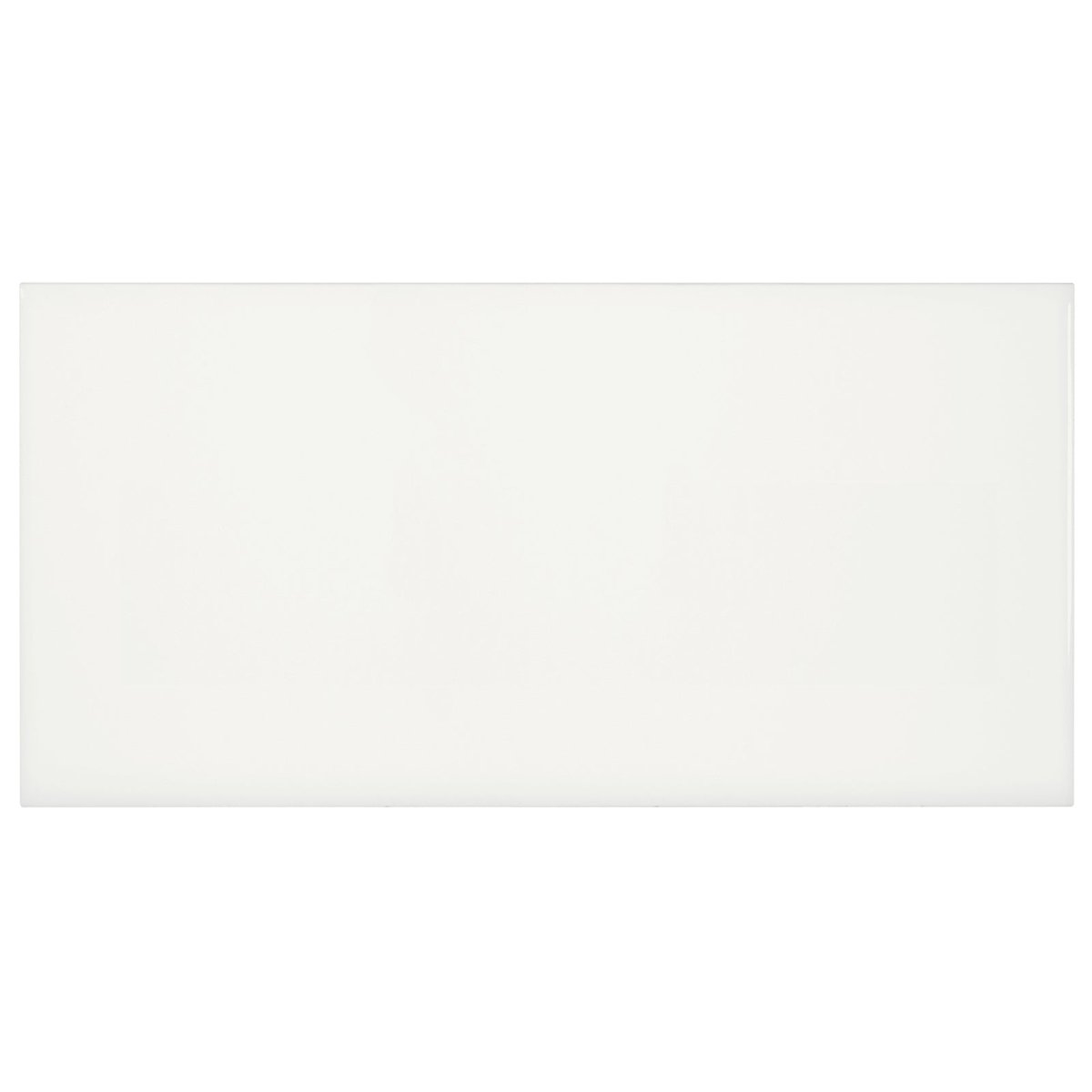 Anatolia Tile 8 X 16 Soho Canvas White Glossy Glazed Ceramic Wall Tile 4000-0175-0 Canvas White 8x16 - premium natural stone mosaic tile from Anatolia Tile, available at PoshHaus showroom in Keene, NH