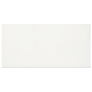 Anatolia Tile 8 X 16 Soho Canvas White Glossy Glazed Ceramic Wall Tile 4000-0175-0 Canvas White 8x16 - premium natural stone mosaic tile from Anatolia Tile, available at PoshHaus showroom in Keene, NH