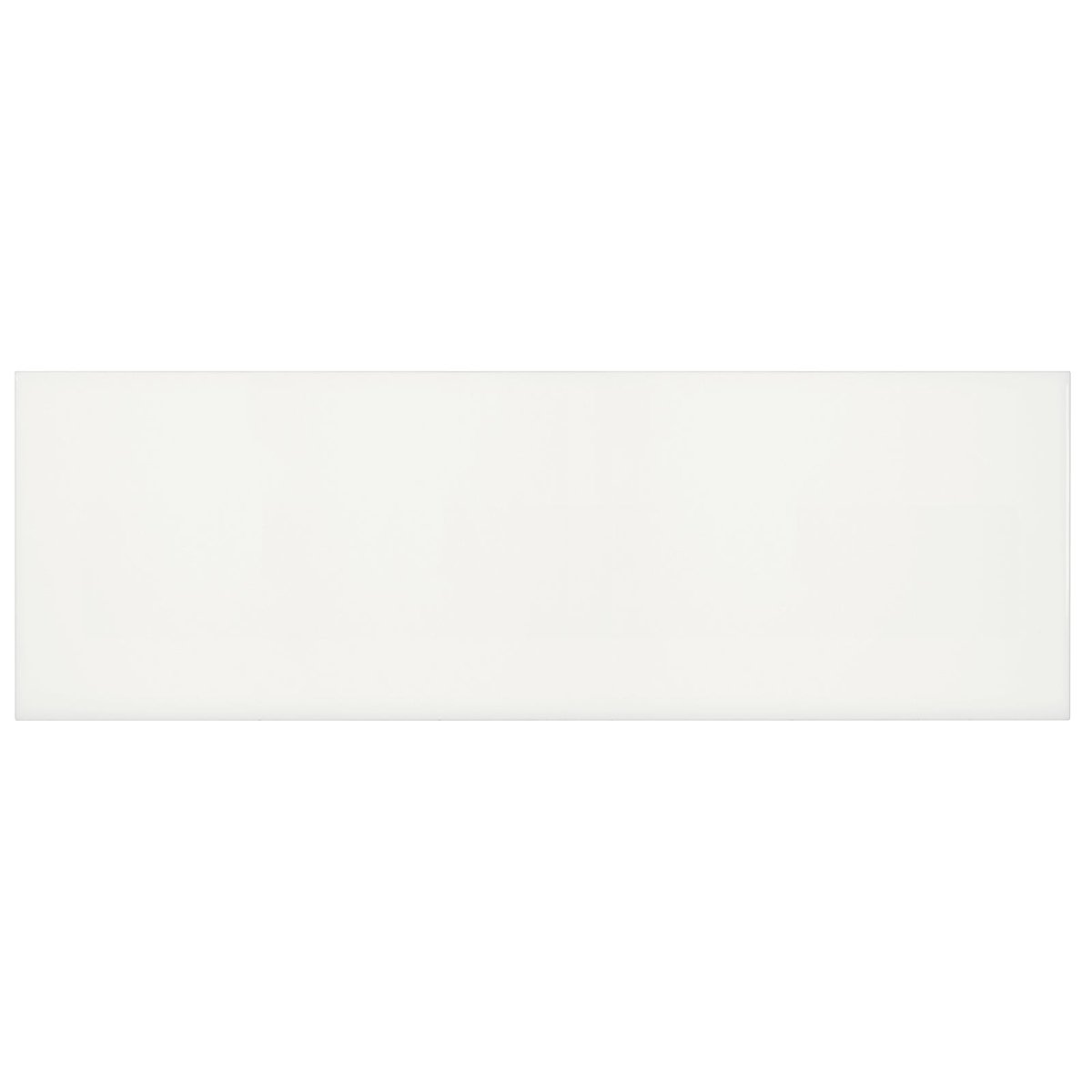 Anatolia Tile 8 X 24 Soho Canvas White Glossy Glazed Ceramic Wall Tile 4000-0176-0 Canvas White 8x24 - premium natural stone mosaic tile from Anatolia Tile, available at PoshHaus showroom in Keene, NH
