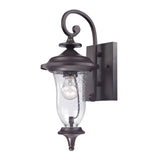 Elk 8001EW/75 Trinity 16'' High 1-Light Outdoor Sconce - Oil Rubbed Bronze