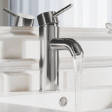 Ivy Single Hole, Single-Handle, Bathroom Faucet in Chrome