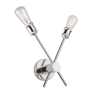 Tribeca Wall Sconce - Polished Nickel