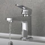 DAX Brass Single Handle Bathroom Faucet, Chrome DAX-8209