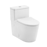 Arles One-Piece Elongated Toilet Vortex Dual-Flush 0.8/1.18 gpf