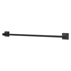 Park Avenue 24 in. Towel Bar in Matte Black