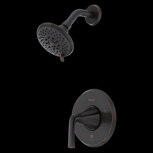 McAllen 1-Handle Shower Only Trim Kit in Tuscan Bronze