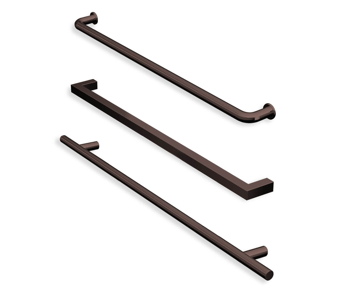 MAAX 134563-900-172-000 Kameleon 43-47 x 71 in. 6 mm Bypass Shower Door for Alcove Installation with Clear glass in Dark Bronze