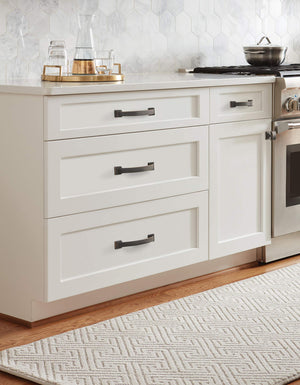 Amerock Cabinet Pull Oil Rubbed Bronze 5-1/16 inch (128 mm) Center to Center Candler 1 Pack Drawer Pull Drawer Handle Cabinet Hardware