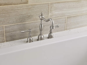 Gerber D306957BNT Brushed Nickel Opulence Three Piece Roman Tub Trim Kit