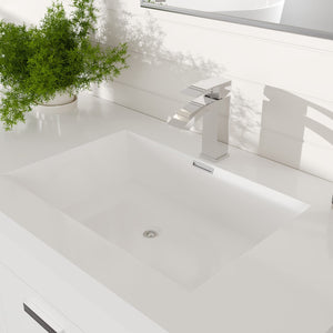Lugano 72 in. White Wall Mount Double Sink  Bath Vanity with Acrylic Top and Integrated Sinks