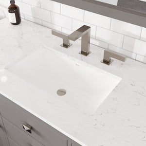 Artemis 42 in. Gray Single Sink Bath Vanity with Engineered Stone Top and Undermount Porcelain Sink