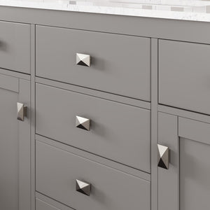 Artemis 48 in. Gray Single Sink Bath Vanity with Engineered Stone Top and Undermount Porcelain Sink