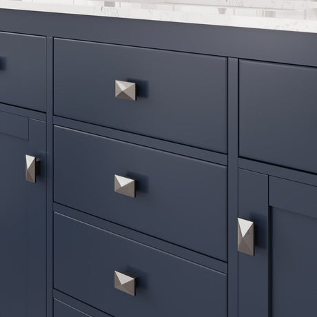 Artemis 48 in. Blue Single Sink Bath Vanity with Engineered Stone Top and Undermount Porcelain Sink