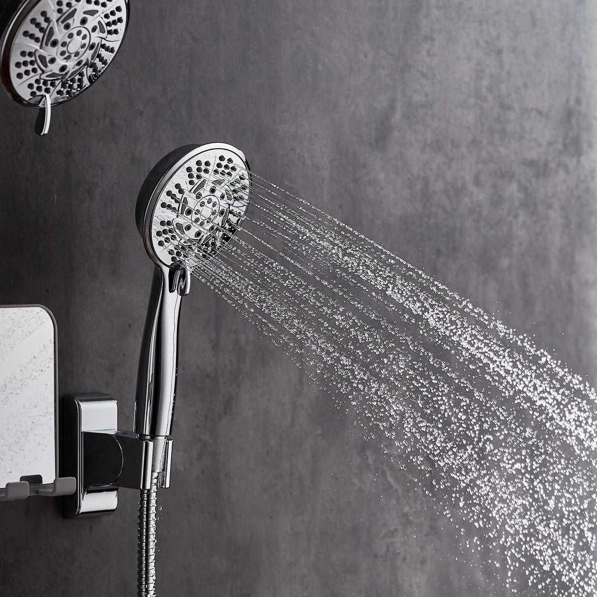 PULSE ShowerSpas 1070-CH Nirvana Stainless Steel Brushed ShowerSpa, Chrome