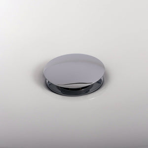 DAX Brass Round Vanity Sink Pop-Up Drain with Overflow, Chrome DAX-82006-CR