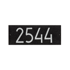 Whitehall 3903BS - Mid-Century Modern Rectangle Plaque, Standard Wall 1-line