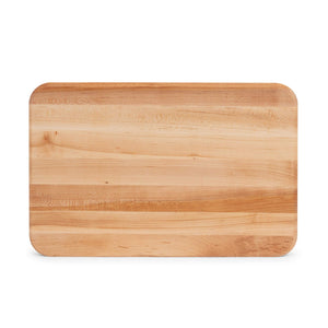 John Boos MPL1812125G Medium Maple Wood Reversible Butcher Block Cutting Board, 18 x 12 1.25 Inches Thick, Edge Grain, and Integrated Hand Grip, Brown 18X12X1.25 MPL-EDGE GR-REV-