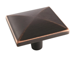 Amerock Cabinet Knob Oil Rubbed Bronze 1-1/2 inch (38 mm) Length Extensity 1 Pack Drawer Knob Cabinet Hardware