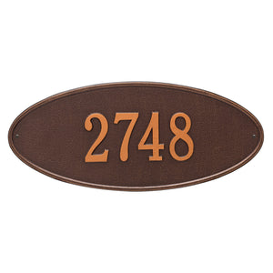 Whitehall 4009AC - Madison Oval - Estate Wall - One Line