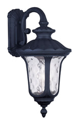 Livex Lighting 7857-14 Oxford 3 Light Outdoor Wall Lantern, Black